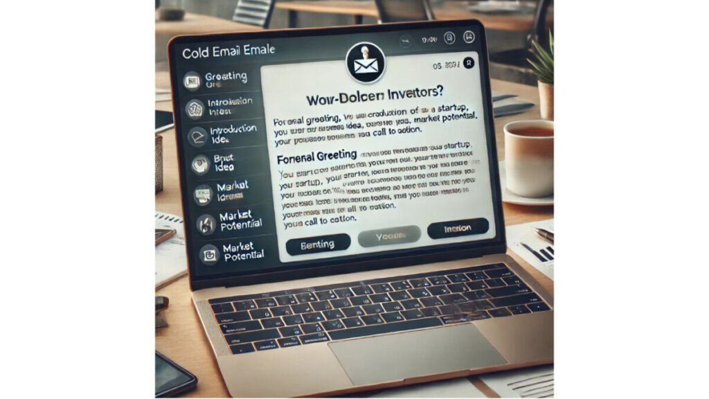cold emails to investor image